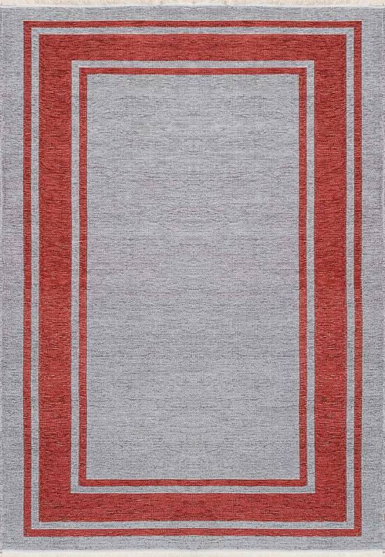 Двусторонний безворсовый ковер NK 06 Grey Terra