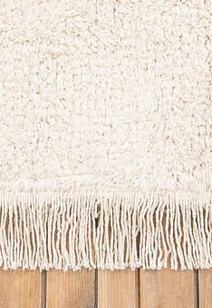 фрагмент ковра Lorena Canals Cotton Hippie Polka Dots Vintage Olive C-HIDO-OLV