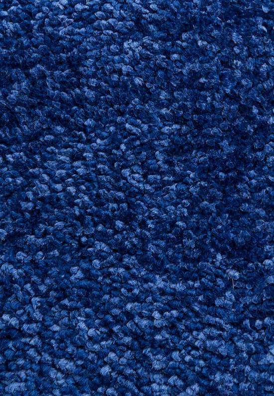 Мягкий ковер с длинным ворсом 307 Blue