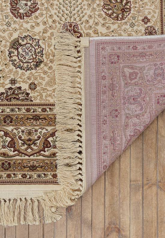 Высокоплотный ковер из вискозы 2M005-Ivory