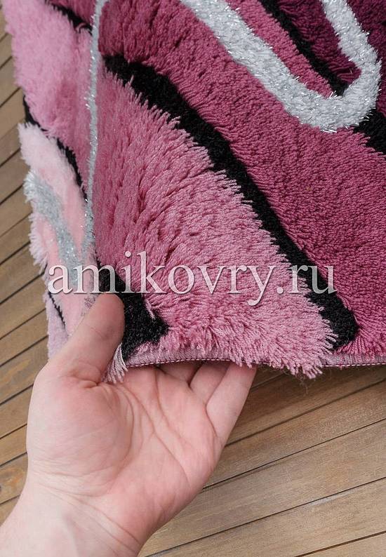 Коврик для ванной Confetti Bath Elite Side 26 Aubergine