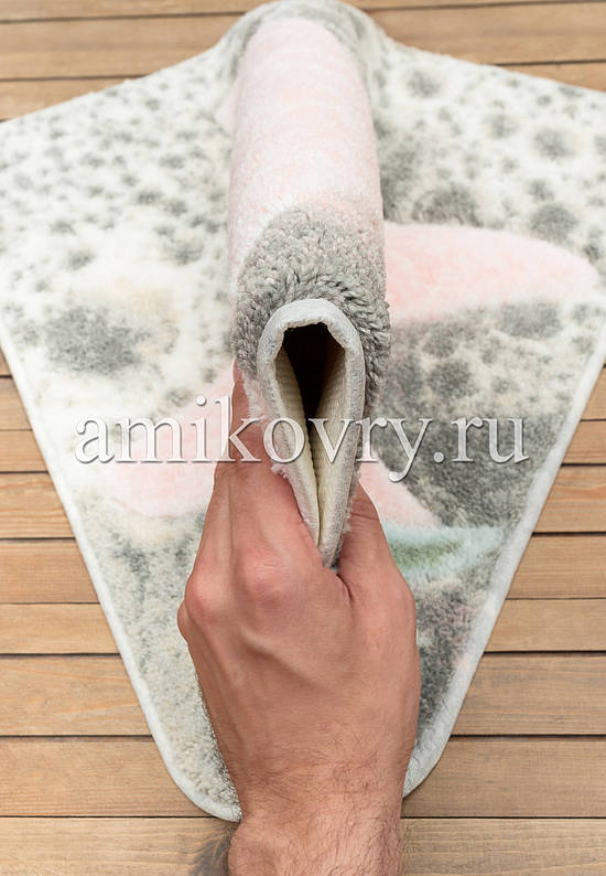 Пастельный коврик для ванной комнаты Starfish 01 Pink
