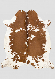 дизайн натуральной шкуры коровы Коричнево-белая LN005-Brown/White 893