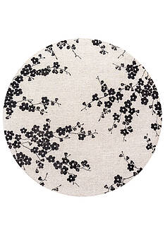 дизайн безворсового ковра Petals LP5231-L447 круг