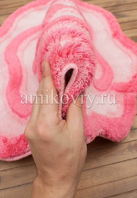 Коврик для ванной Confetti Bath Elite Afrodis 168 Light Fuchsia фигура