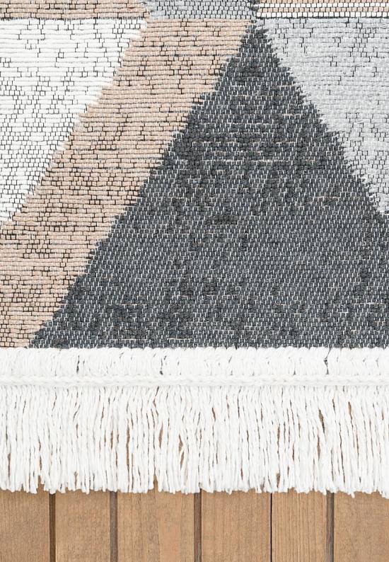 Двусторонний безворсовый ковер AR 10 Beige Black