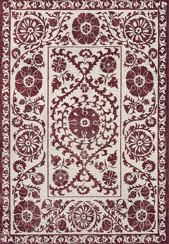 Винтажный безворсовый ковер LM6079-L395