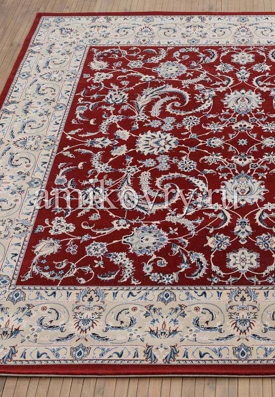 Классический шерстяной ковер из Ирана Brilliant Nain 5.75132-red