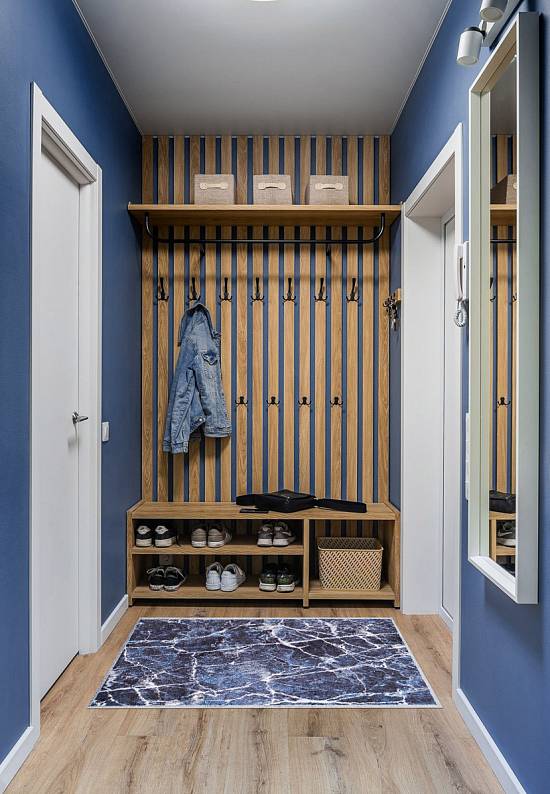Бельгийский ковер в прихожую Heritage Blue 12