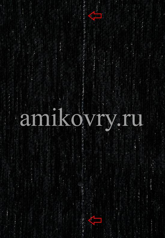 Двусторонний безворсовый ковер 1041-Black discount