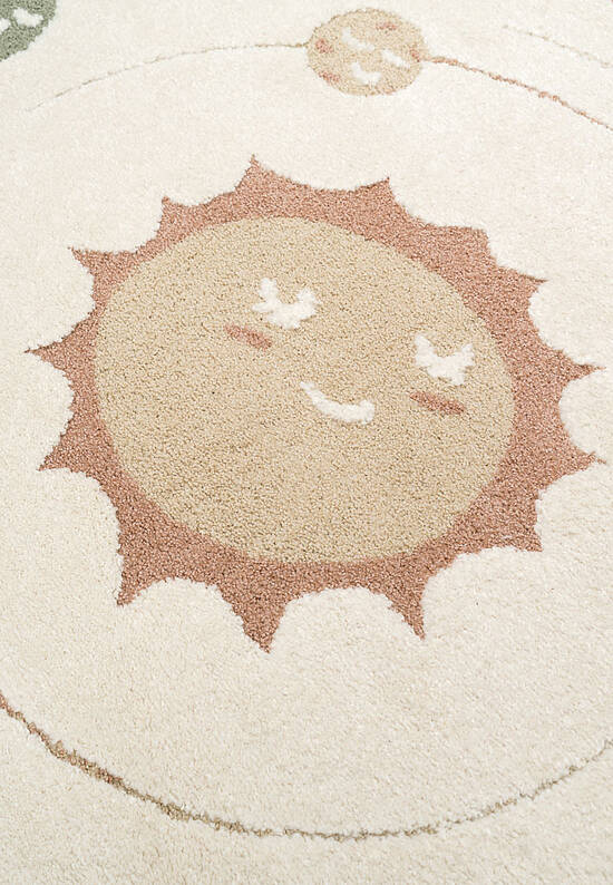 Детский ковер PCL 02 Cream Multy