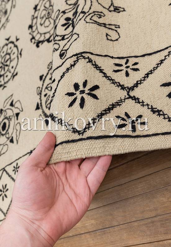 Элитный дизайнерский ковер ручной работы Kilim Dakar