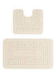 Комплект ковриков для ванной Confetti Bath Maximus Ethnic 2517 Ecru PS
