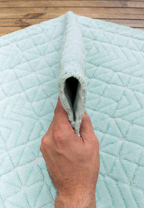 Комплект ковриков для ванной и туалета Bafa 02 Mint Green