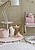 Детский стираемый ковер Pom-poms Soft Pink-Grey
