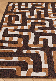 безворсовый ковер в перспективе Shapes LS5229-L276
