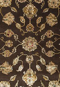 фрагмент ковра Kashan gold 10/10 CH-102-Brown/Ivory