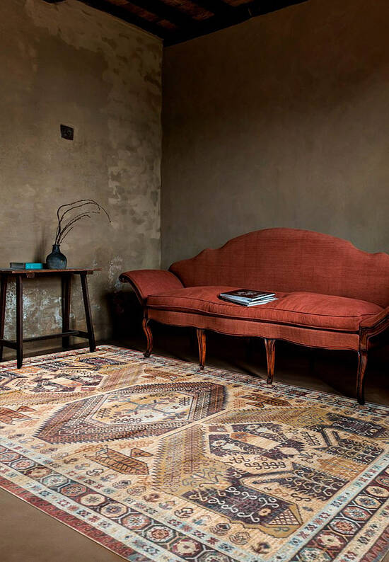 Высокоплотный ковер из вискозы VD2331-V163