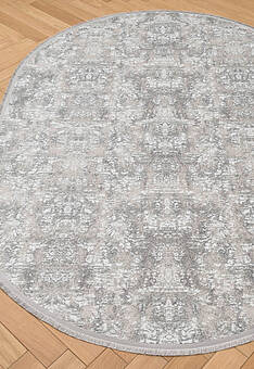 ковер в перспективе против ворса Sateen ST 06 Grey XW