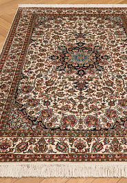 ковер в перспективе против ворса Cashmir 229688-Saroukh beige/blue