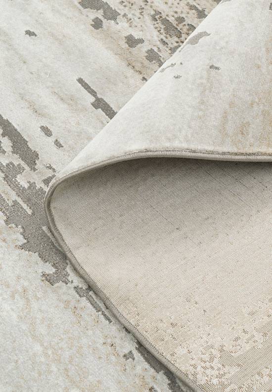 Синтетический бюджетный ковер 3312-Gray-Beige