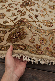 фактура ковра Kashan gold 10/10 SC-733-Ivory/Camel