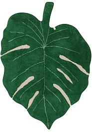 дизайн ковра Lorena Canals Cotton Monstera Leaf