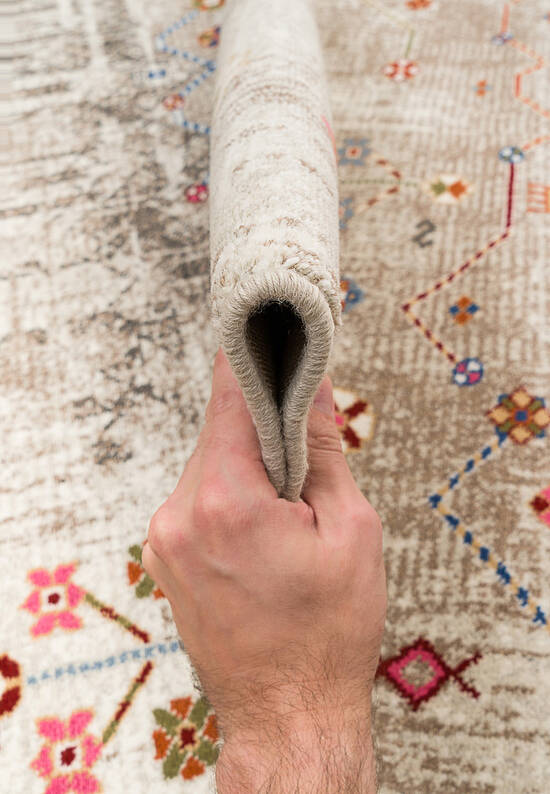 Шерстяной ковер из Монголии ES4761-E8