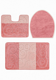 дизайн комплекта ковриков для ванной Confetti Bath Maximus Sile 2580 Dusty Rose PSF
