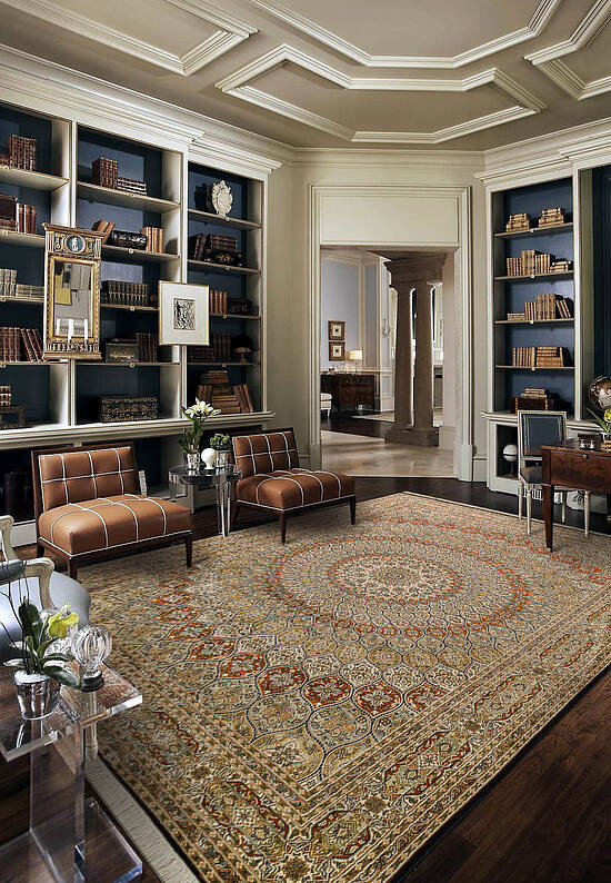 Шелковый ковер ручной работы IIST-GIX5KNZC2 Gumband