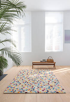 ковер в интерьере Ligne Pure Dotted 246.001-990