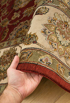 фактура ковра Kashan gold 10/10 SD-281-Red/Ivory