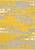 Двусторонний безворсовый ковер NK 01 Yellow Grey