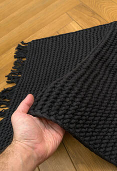 фактура коврика для ванной Irya Bath Lavish-Dark Gray