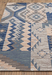 гобелен в перспективе Renaissance 026-blue/light beige