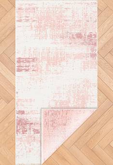 Двусторонний безворсовый ковер Noa Kilim NK 01 Cream Pink