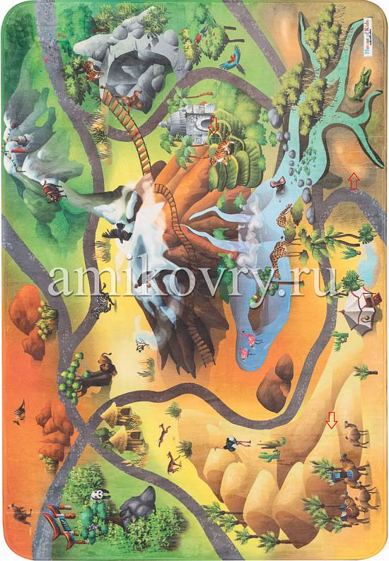 Детский мягкий игровой коврик Savane discount