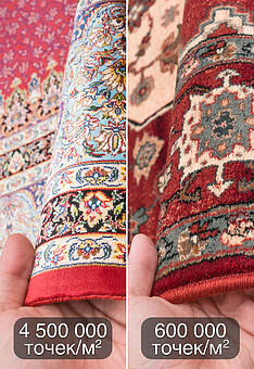 высокоплотный ковер Ottoman Silk Masoomi-Red