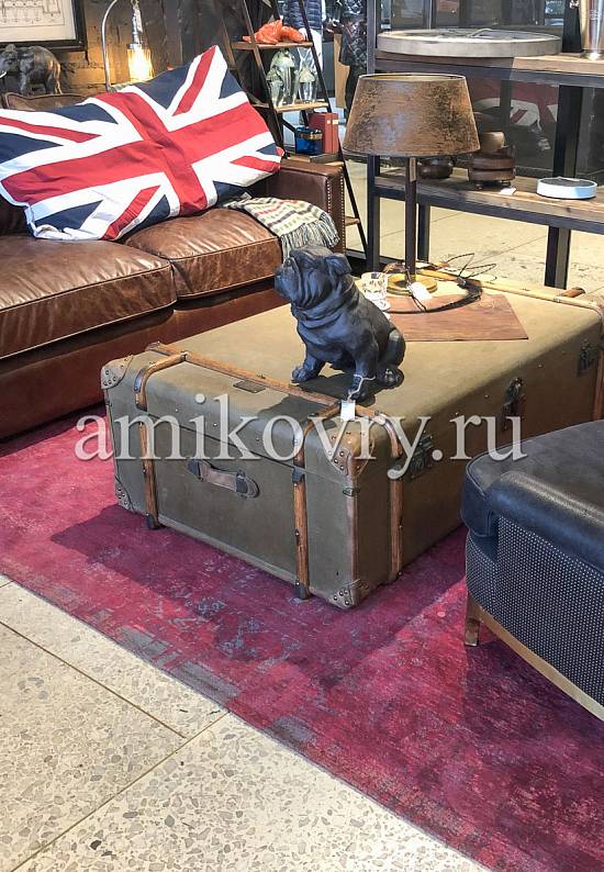 Безворсовый бельгийский ковер из хлопка Medallion-8260 discount