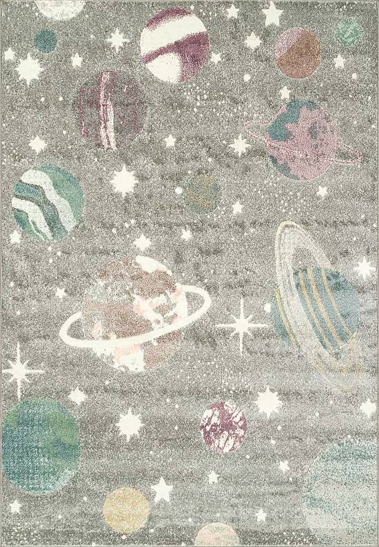 Недорогой современный ковер F271-Gray