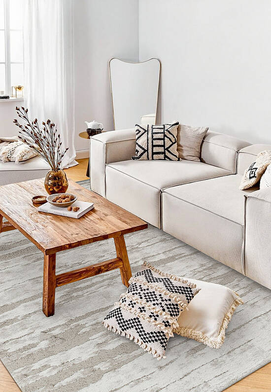 Мягкий пушистый ковер RE5459-R803