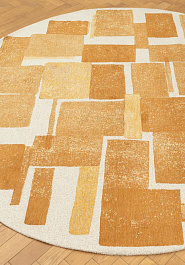 безворсовый ковер в перспективе Shapes LS5228-L275