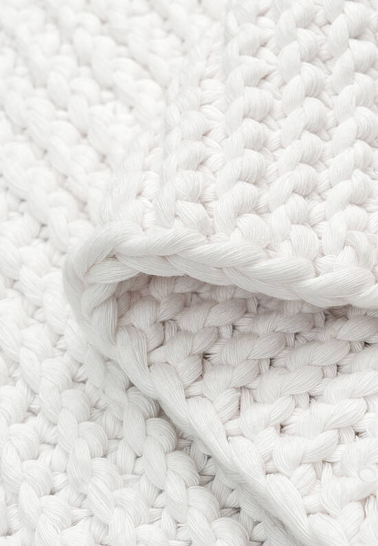 Белый коврик для ванной  Lavish-White