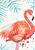 Светлый коврик для ванной  Flamingo 01 Turquoise