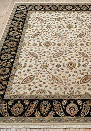 ковер в перспективе против ворса Kashan gold 10/10 SK-121-Camel/Black