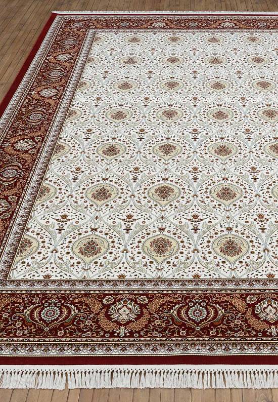 Классический ковер из Турции 10138-Red Cream