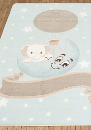 ковер в перспективе Confetti Kids Moonlight 03 Light Blue
