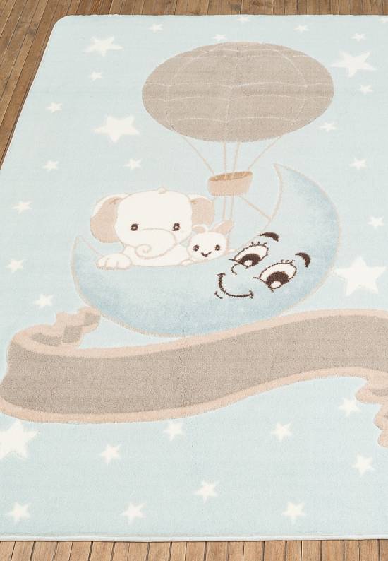 Детский ковер с ворсом Moonlight 03 Light Blue