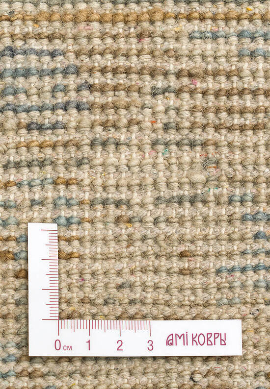 Безворсовый ковер из шерсти Beige Chicory