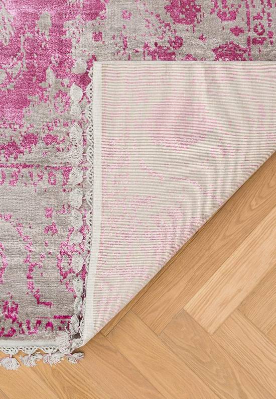 Классический вискозный ковер 12 Grey Fuchsia